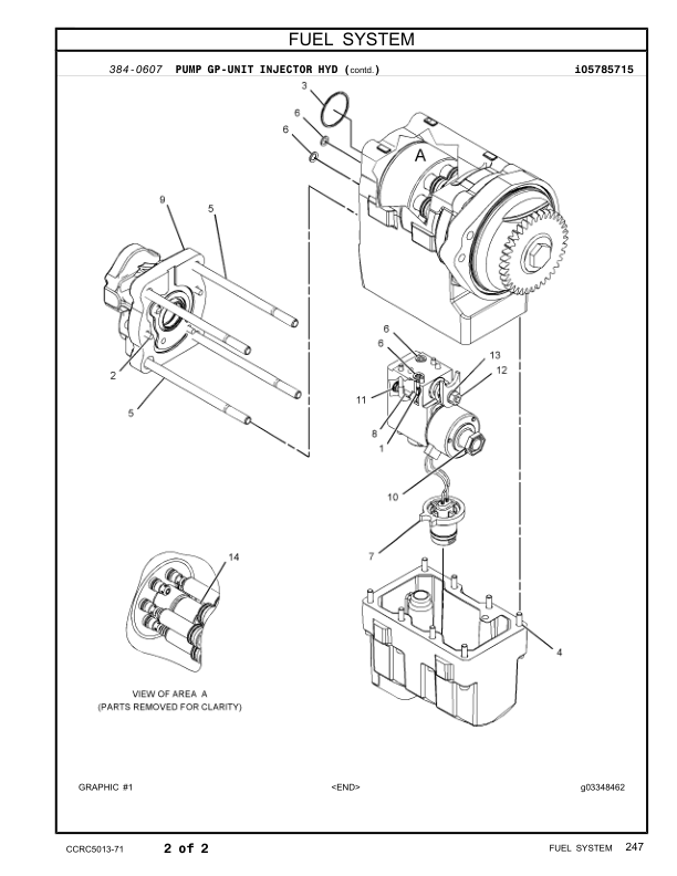 CAT 140K Motor Grader Parts Manual JPA1-UP - Image 14