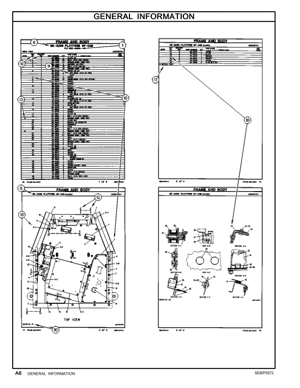 CAT 246D Skid Steer Loader Parts Catalog BYF1-UP - Image 3
