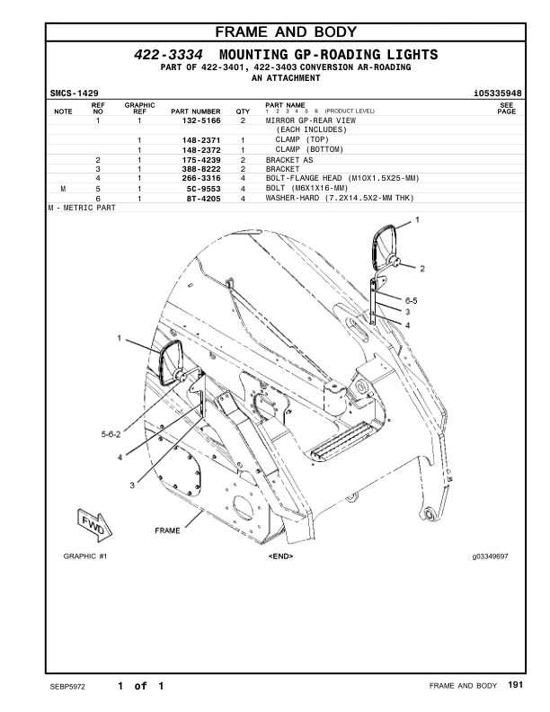 CAT 246D Skid Steer Loader Parts Catalog BYF1-UP - Image 13