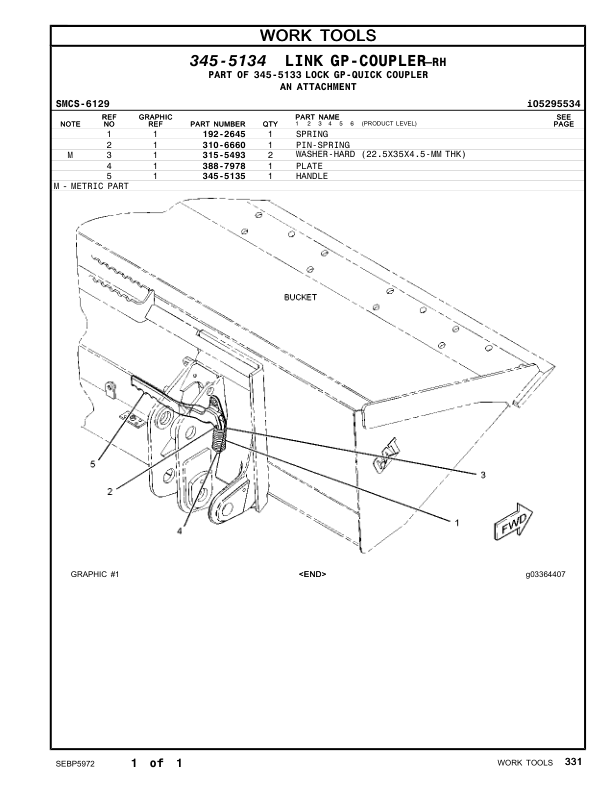 CAT 246D Skid Steer Loader Parts Catalog BYF1-UP - Image 14