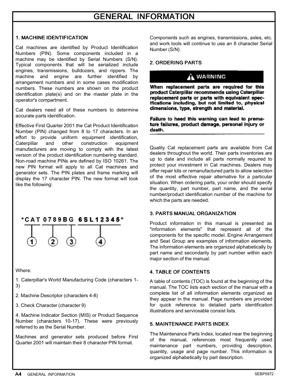 CAT 246D Skid Steer Loader Parts Catalog BYF1-UP - Image 9