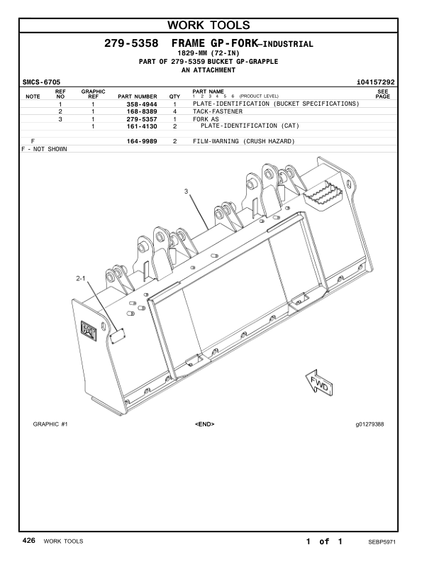 CAT 259D Compact Track Loader Parts Manual FTL1-UP - Image 14