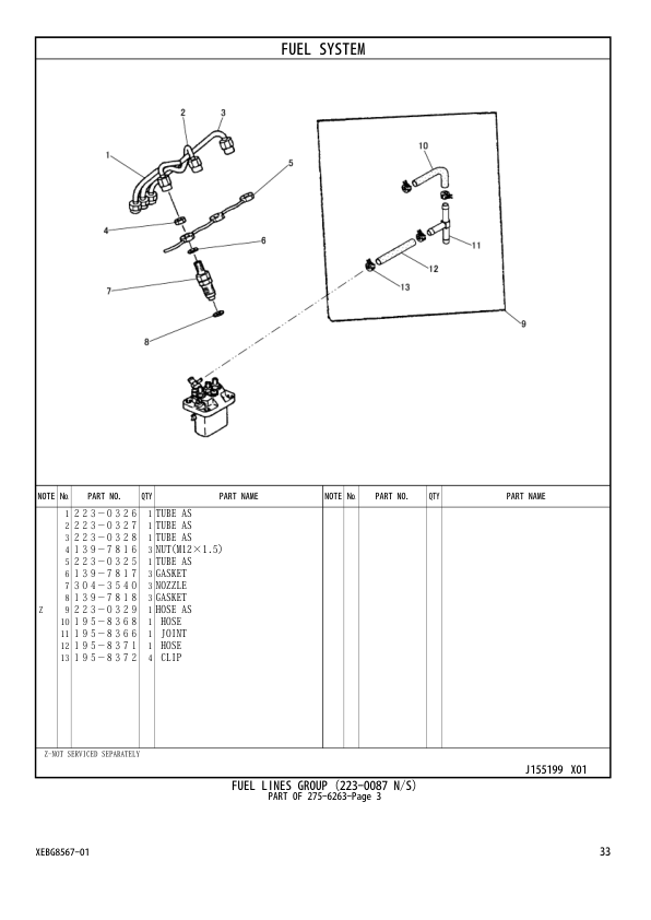 CAT 302C CR Mini Excavator Parts Catalog KSG00001-UP - Image 13