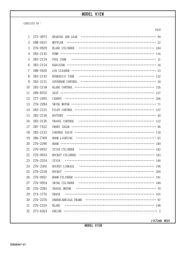CAT 302C CR Mini Excavator Parts Catalog KSG00001-UP - Image 8