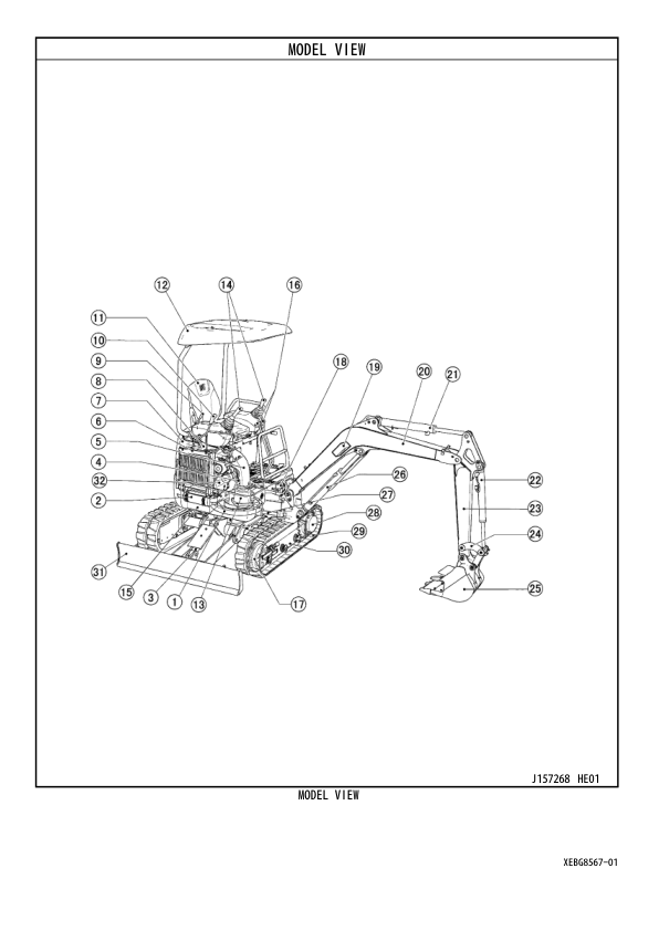 CAT 302C CR Mini Excavator Parts Catalog KSG00001-UP - Image 7
