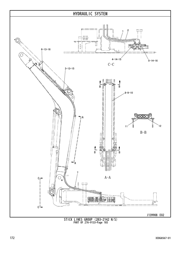 CAT 302C CR Mini Excavator Parts Catalog KSG00001-UP - Image 11