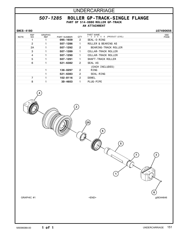 CAT 310 Mini Excavator Parts Catalog GWT1-UP - Image 12