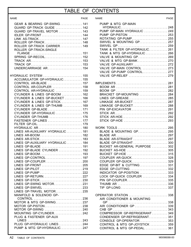 CAT 310 Mini Excavator Parts Catalog GWT1-UP - Image 7