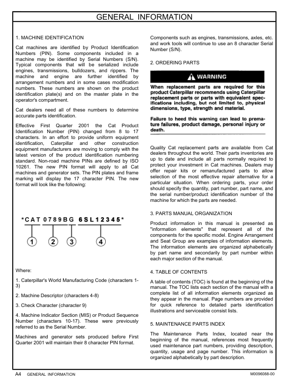 CAT 310 Mini Excavator Parts Catalog GWT1-UP - Image 9