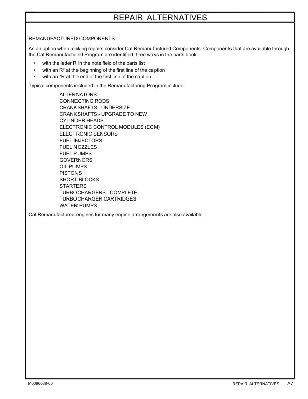CAT 310 Mini Excavator Parts Catalog GWT1-UP - Image 4