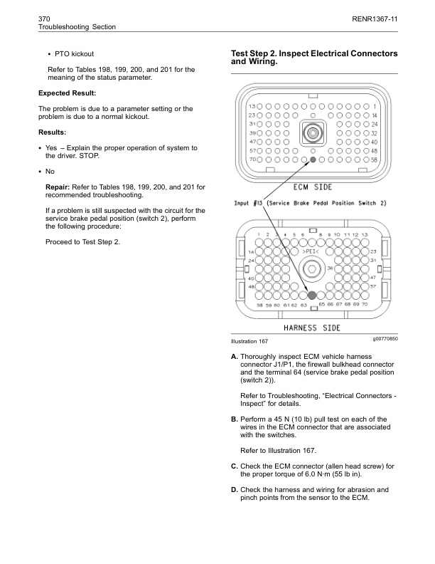 CAT 3126B 3126E On-highway Engines Troubleshooting Manual RENR1367-11 - Image 12