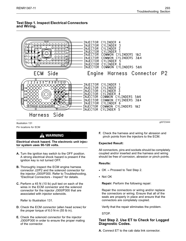 CAT 3126B 3126E On-highway Engines Troubleshooting Manual RENR1367-11 - Image 11
