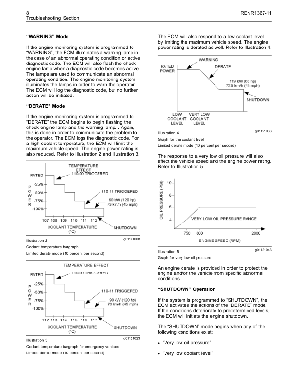 CAT 3126B 3126E On-highway Engines Troubleshooting Manual RENR1367-11 - Image 9