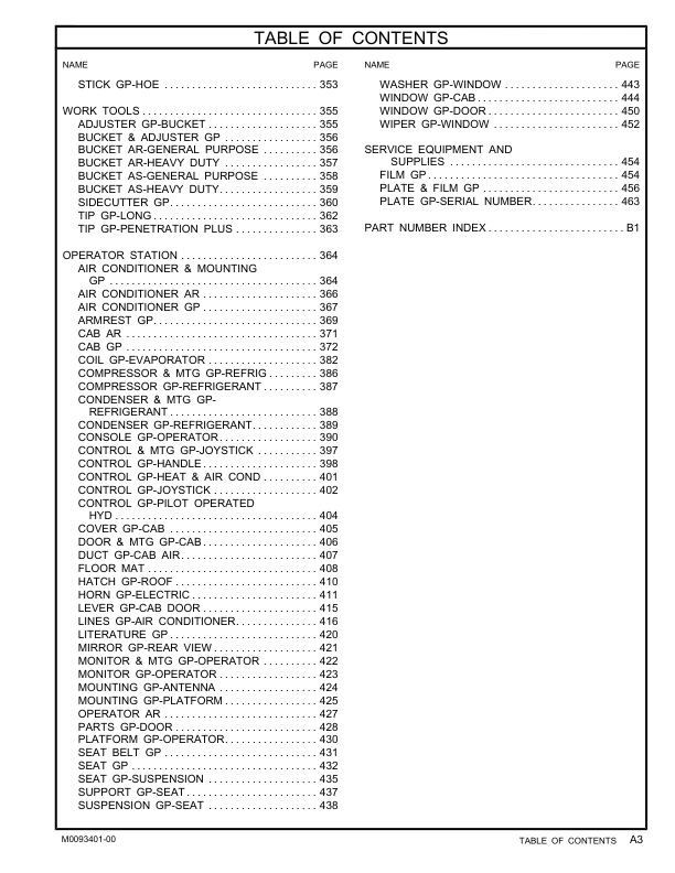 CAT 323D3 Excavator Parts Catalog FEY1-UP - Image 8