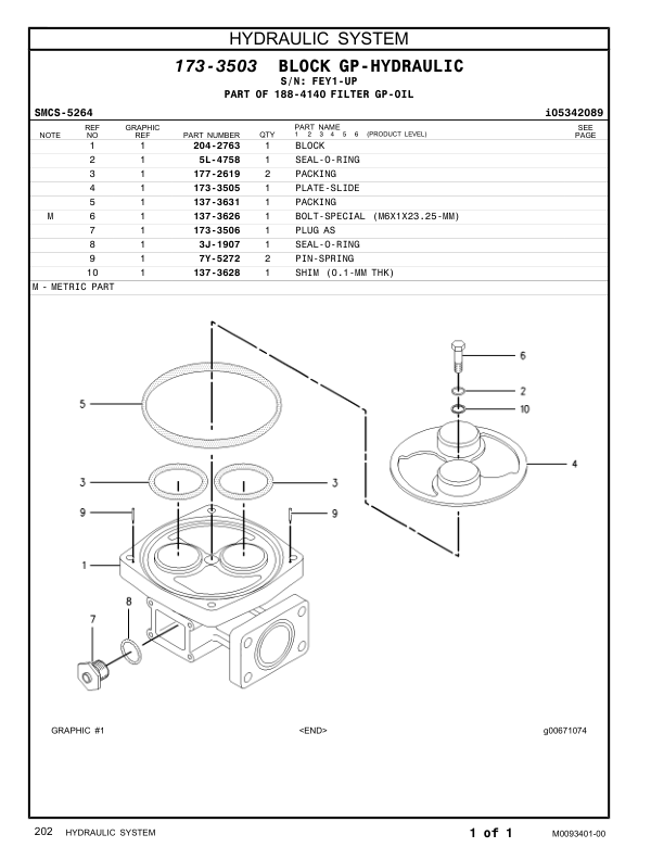 CAT 323D3 Excavator Parts Catalog FEY1-UP - Image 12
