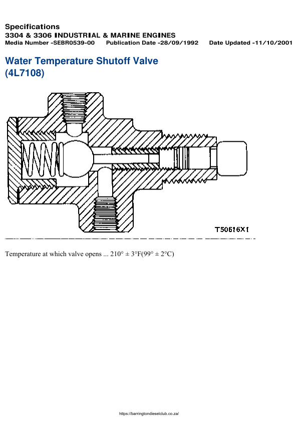 CAT 3304 3406 Industrial and Marine Engines Service Manual - Image 16