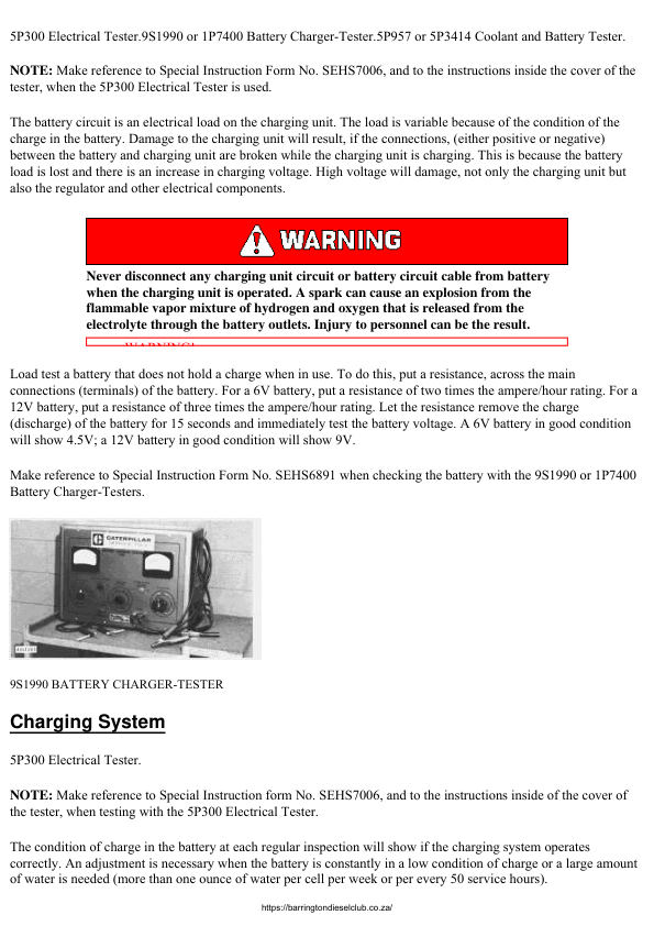 CAT 3304 3406 Industrial and Marine Engines Service Manual - Image 15