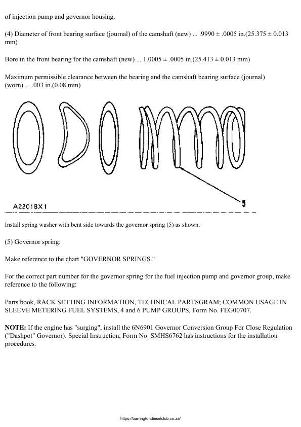 CAT 3304 3406 Industrial and Marine Engines Service Manual - Image 11