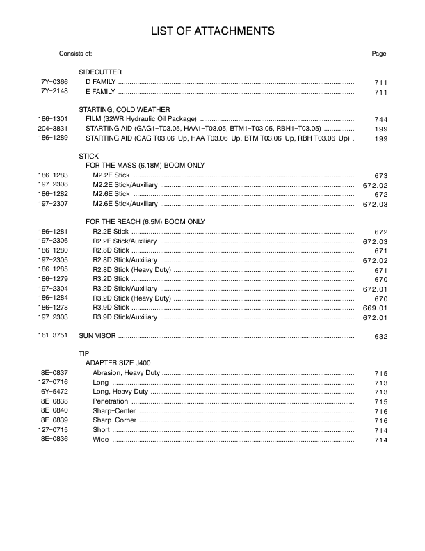 CAT 330C 330C L Track-Type Excavators Parts Manual GAG1 HAA1 BTM1 RBH1 - Image 12