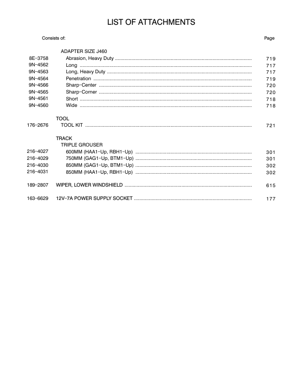 CAT 330C 330C L Track-Type Excavators Parts Manual GAG1 HAA1 BTM1 RBH1 - Image 13