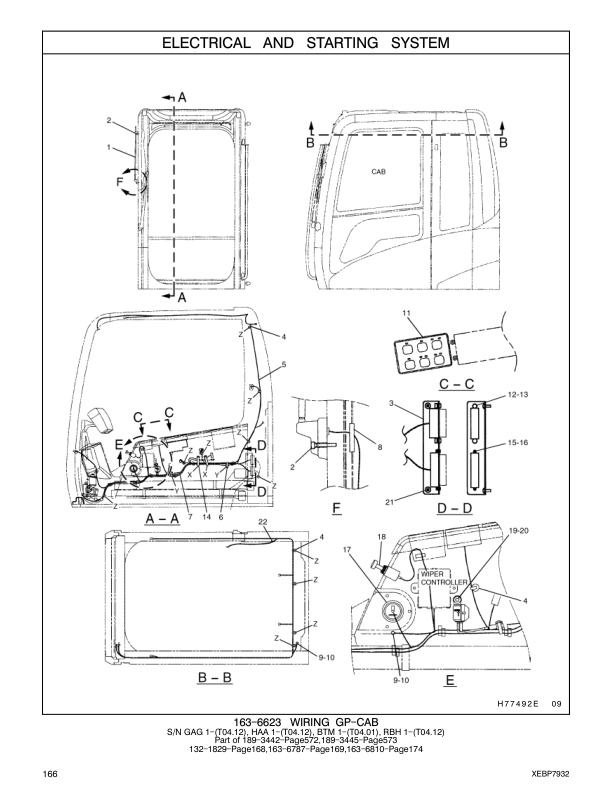 CAT 330C 330C L Track-Type Excavators Parts Manual GAG1 HAA1 BTM1 RBH1 - Image 15