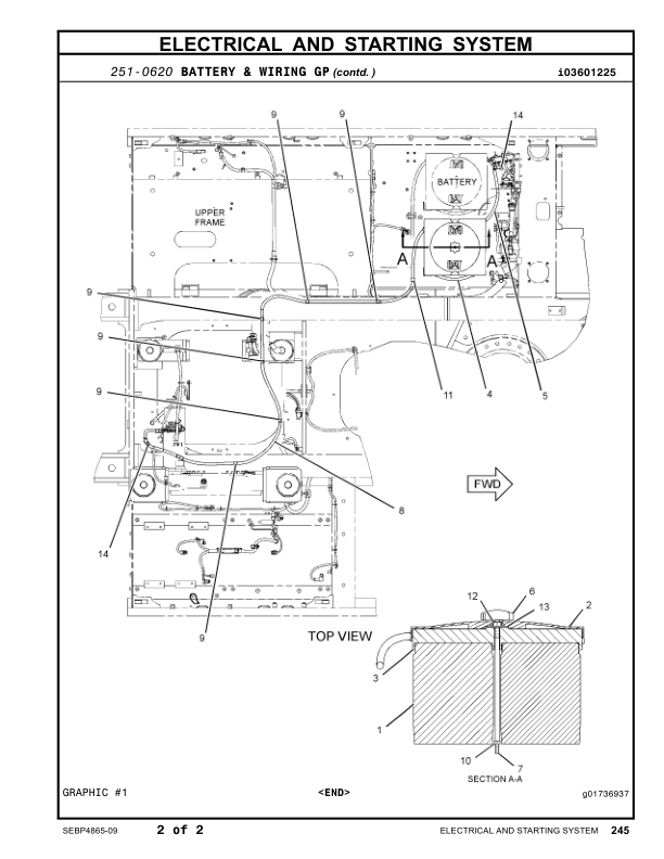 CAT 330D L Excavator Parts Catalog Volume I B6H1 JLP1-UP - Image 13