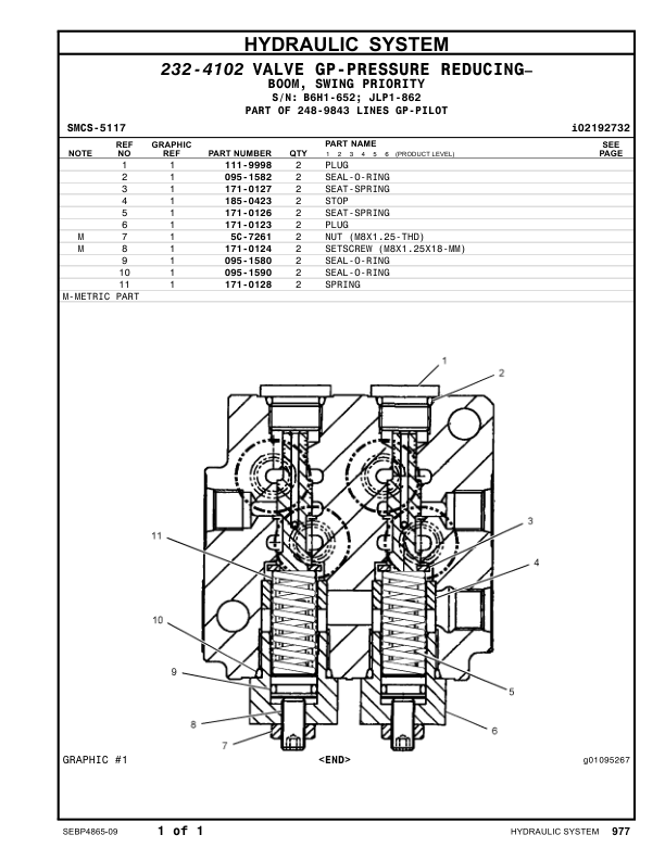 CAT 330D L Excavator Parts Catalog Volume II B6H1-UP JLP1-UP - Image 10