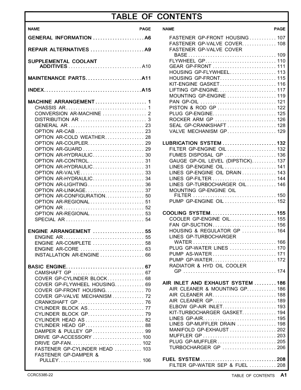 CAT 336D 336D L Excavators Parts Manual KK1 PRF1-UP - Image 6