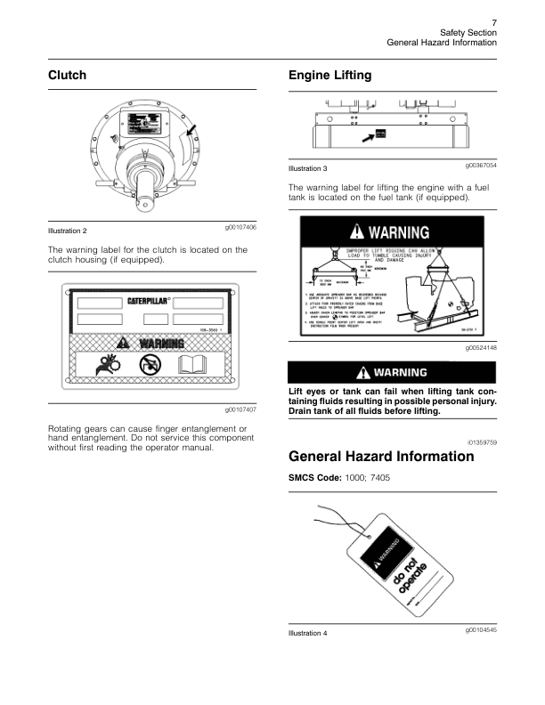 CAT 3406C Industrial Engine Operation and Maintenance Manual - Image 11