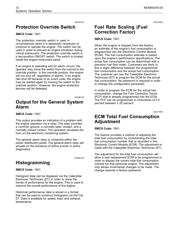 CAT 3500B 3500C Marine Engines Systems Operation Testing and Adjusting - Image 5
