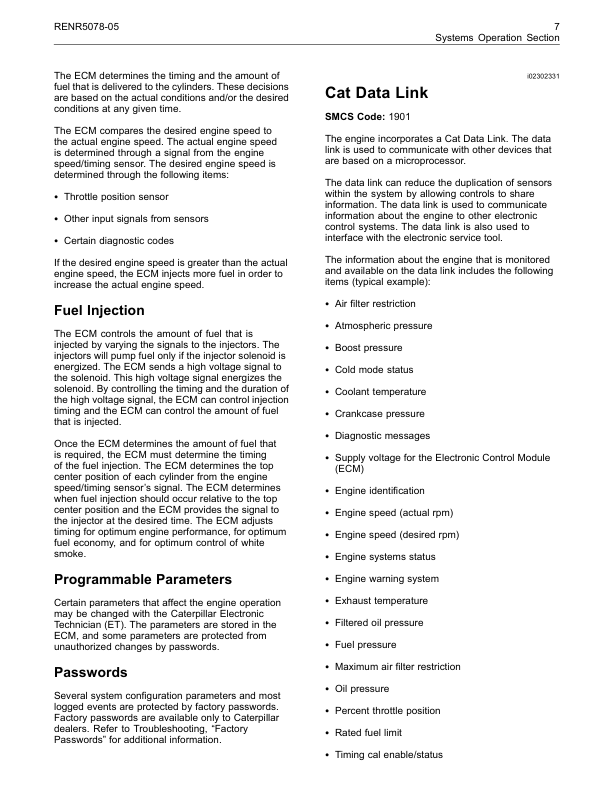 CAT 3500B 3500C Marine Engines Systems Operation Testing and Adjusting - Image 11