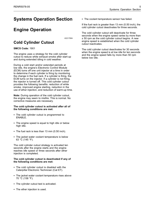 CAT 3500B 3500C Marine Engines Systems Operation Testing and Adjusting - Image 9