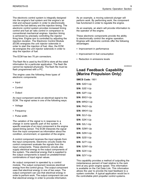 CAT 3500B 3500C Marine Engines Systems Operation Testing and Adjusting - Image 13