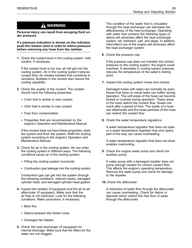 CAT 3500B 3500C Marine Engines Systems Operation Testing and Adjusting - Image 15