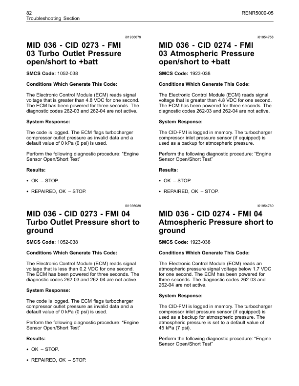 CAT 3500B 3500C Marine Propulsion Engines Troubleshooting RENR5009-05 - Image 16