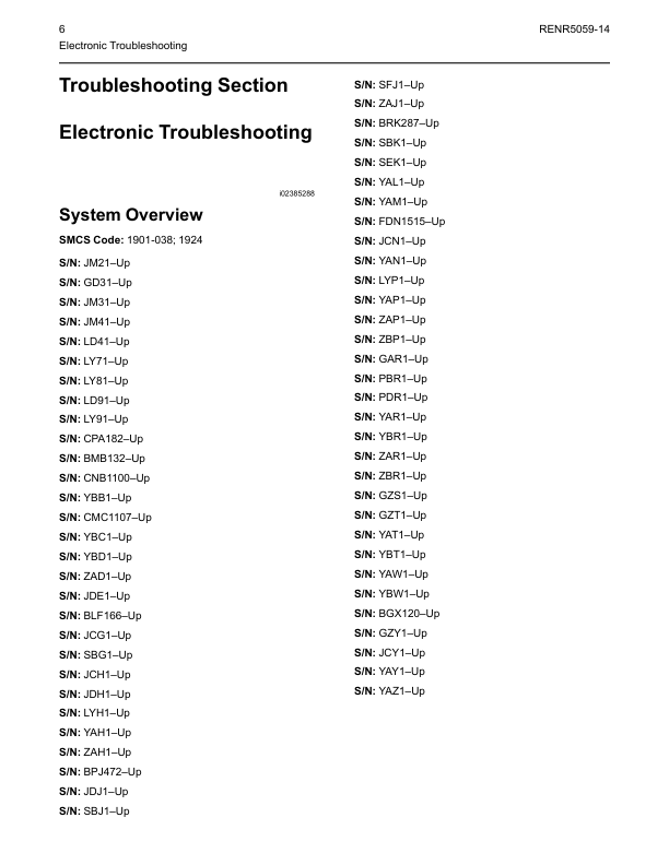 CAT 3500B 3500C Segenerator Set Troubleshooting Manual RENR5059-14 - Image 10