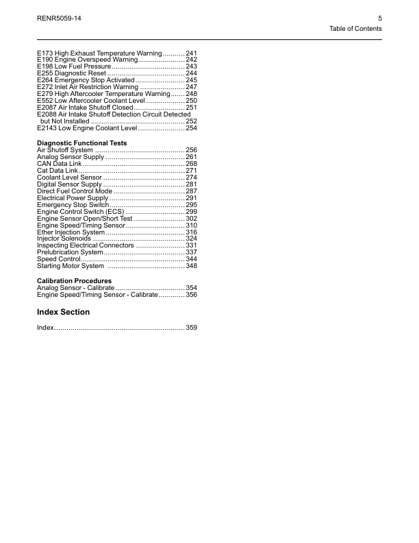 CAT 3500B 3500C Segenerator Set Troubleshooting Manual RENR5059-14 - Image 9