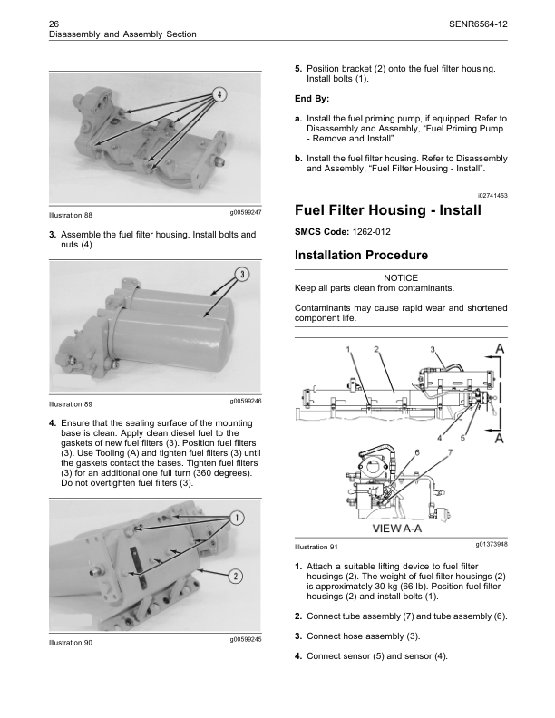 CAT 3500B Engines Disassemply and Assemply Service Manual - Image 12