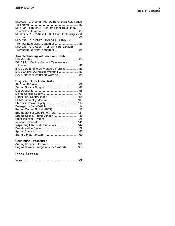 CAT 3500B Generator Troubleshooting Manual SENR1003-09 - Image 9