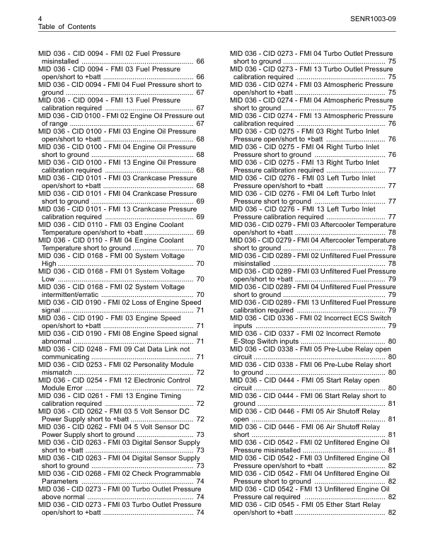 CAT 3500B Generator Troubleshooting Manual SENR1003-09 - Image 8