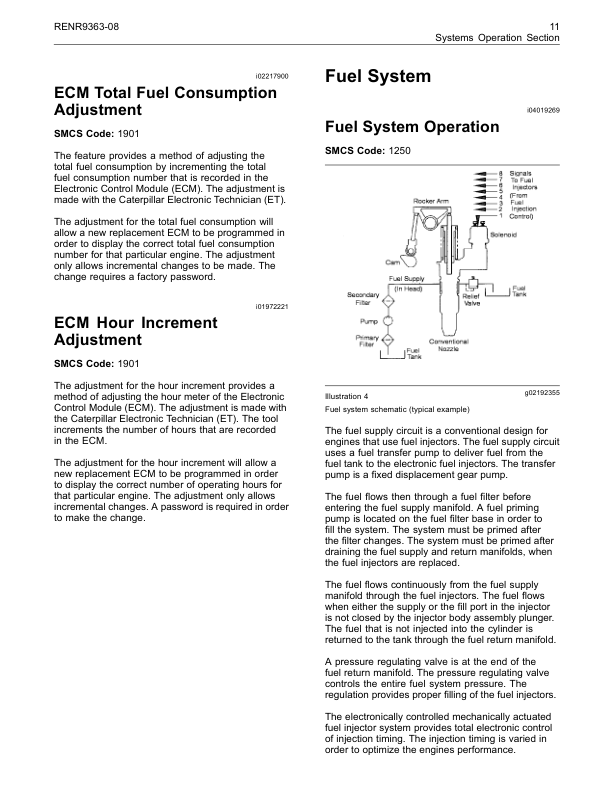 CAT 3500C Engine Systems Operation Testing and Adjusting Manual RENR9363-08 - Image 4