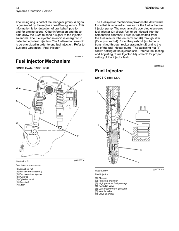 CAT 3500C Engine Systems Operation Testing and Adjusting Manual RENR9363-08 - Image 5