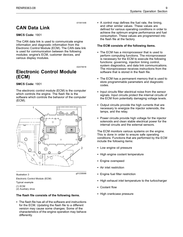 CAT 3500C Engine Systems Operation Testing and Adjusting Manual RENR9363-08 - Image 13