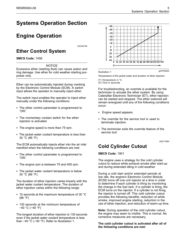 CAT 3500C Engine Systems Operation Testing and Adjusting Manual RENR9363-08 - Image 9