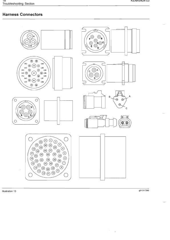 CAT 3500C Marine Propulsion Engines Troubleshooting Manual KENR5404-03 - Image 13