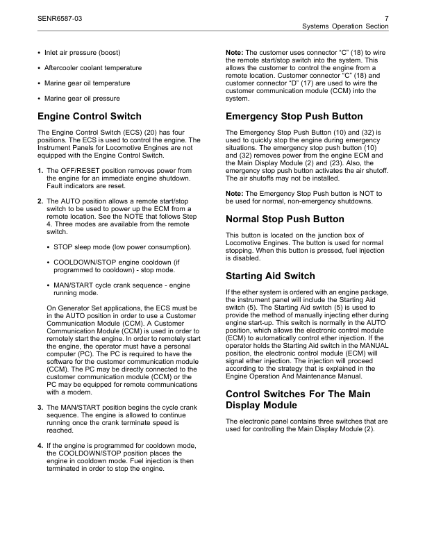 CAT 3508 3508B 3512 3512B 3516 3516B Engines Systems Operation Testing and Adjusting SENR6587-03 - Image 11