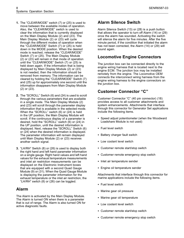CAT 3508 3508B 3512 3512B 3516 3516B Engines Systems Operation Testing and Adjusting SENR6587-03 - Image 12