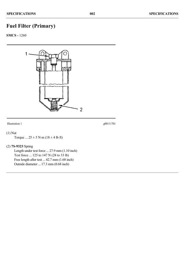 CAT 3508B Marine Engine Service Manual S2B1-UP - Image 10