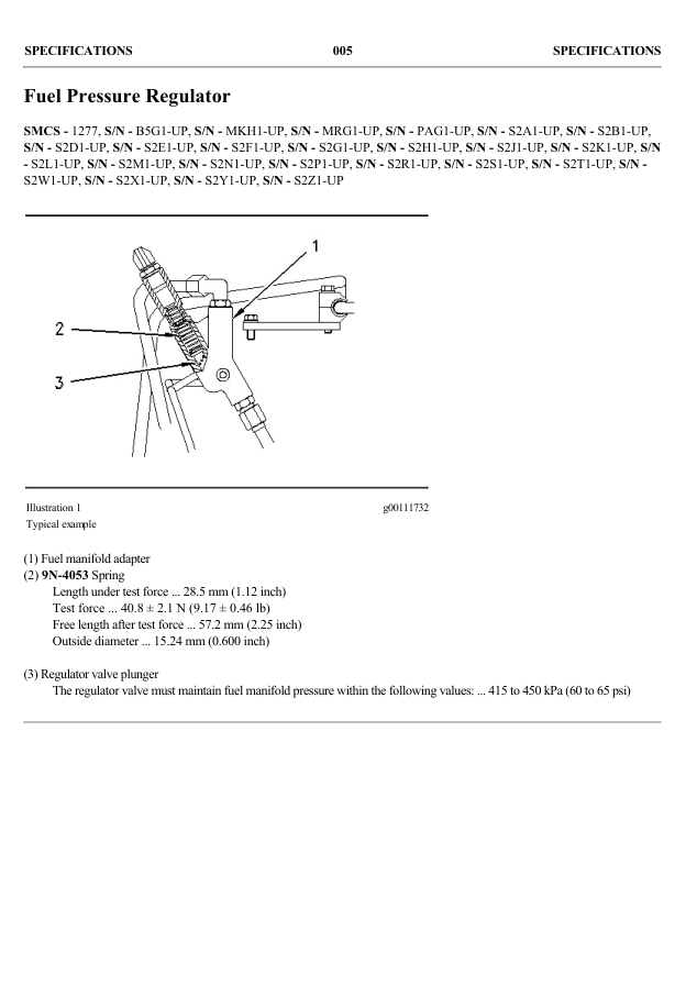 CAT 3508B Marine Engine Service Manual S2B1-UP - Image 3