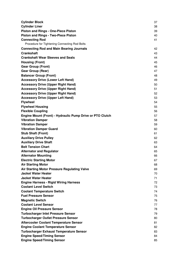 CAT 3508B Marine Engine Service Manual S2B1-UP - Image 7